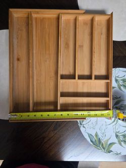 Bamboo Drawer organizer