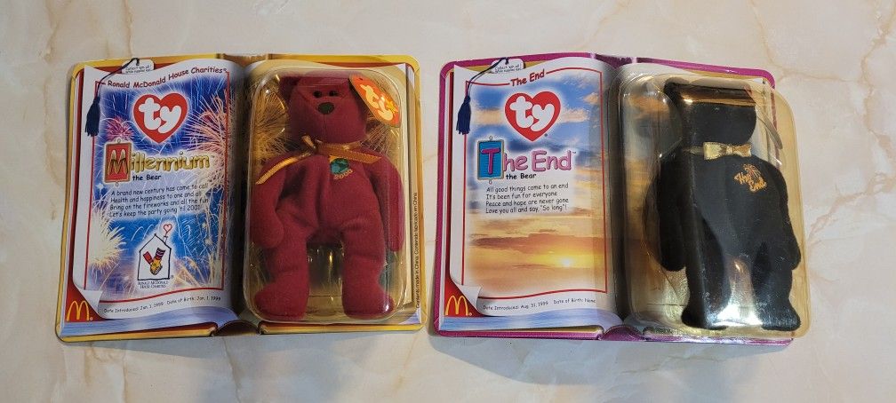 Beanie Babies The End Bear 1999