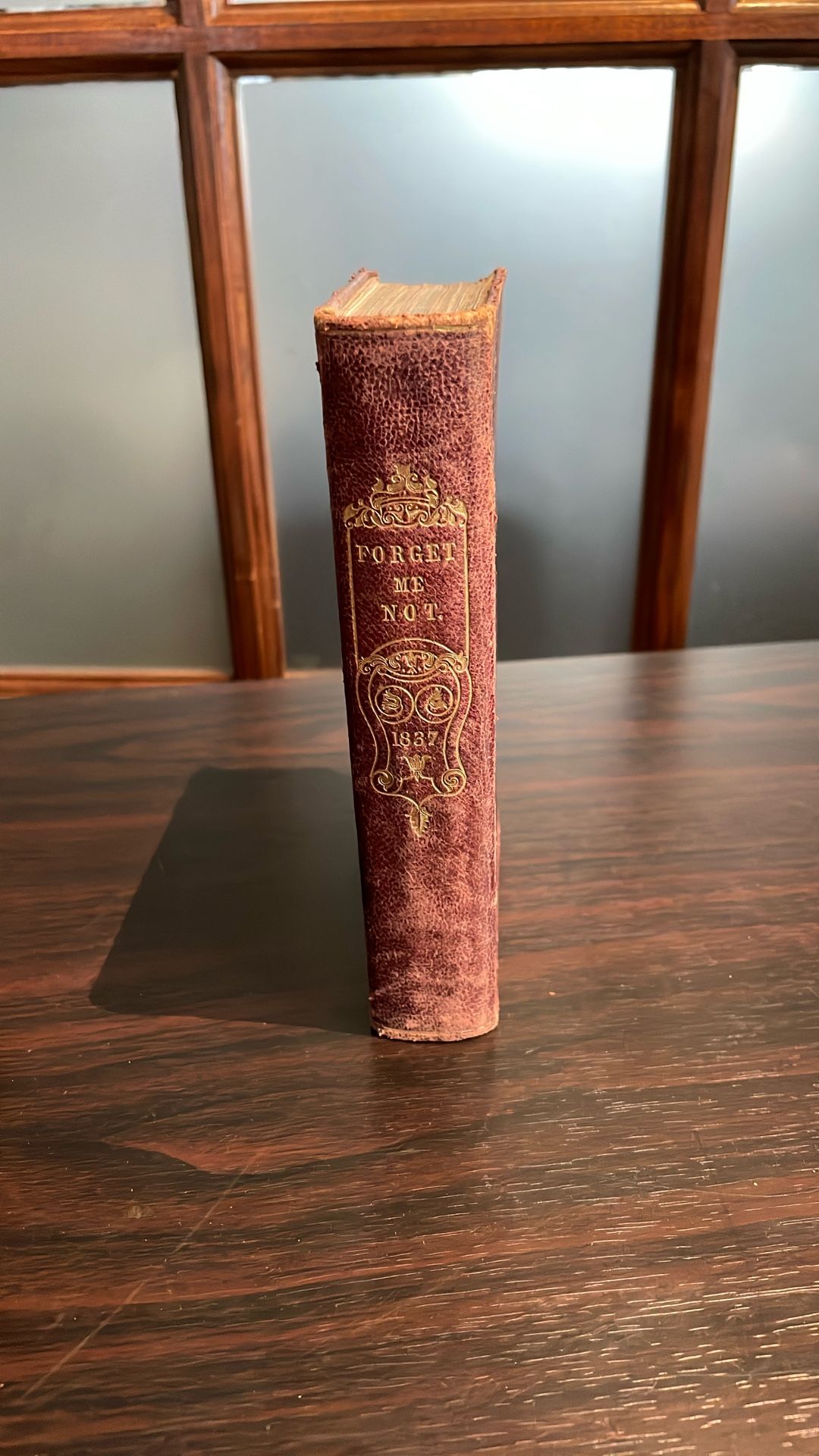 Antique Forget Me Not 1837 Edition Book London y Ackerman And Co