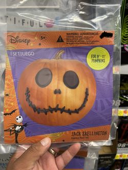 Jack And Sally Pumpkin Push Ins