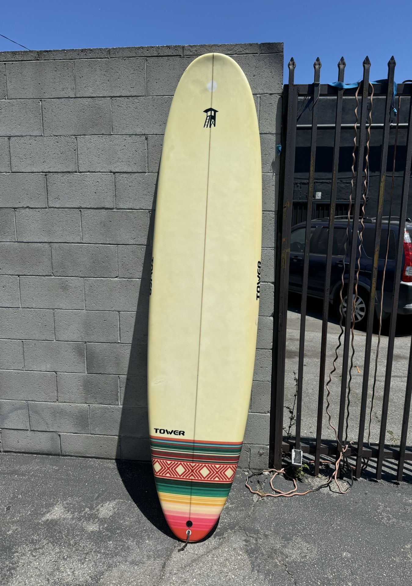 8’2” Tower Longboard Surfboard