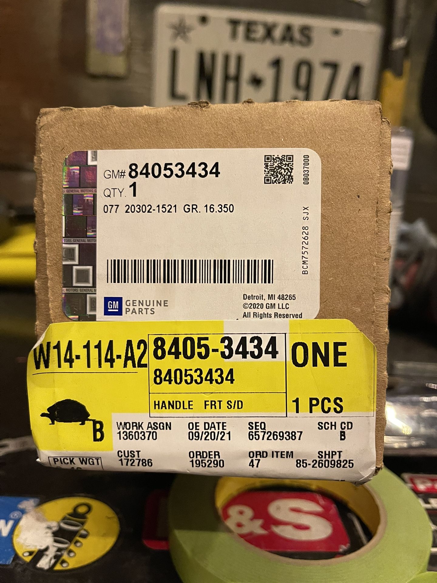 GMC Driver Door Handel