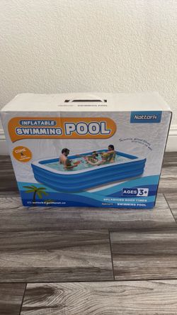 Inflatable swimming pool
