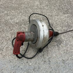 Milwaukee Sneak Drill For Cleaning Tube Underground 