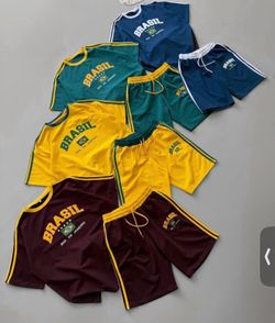 Brazil shirt and short set
