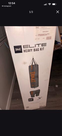 Elite heavy bag 70 lbs