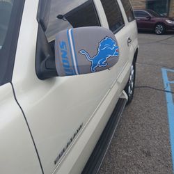 Detroit Lions Rearview Mirror 