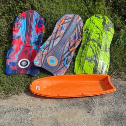 4 Snow Sleds