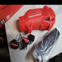 Craftsman 20V Lithium lon 200 CFM Cordless Electric Leaf Blower Wit CHARGER