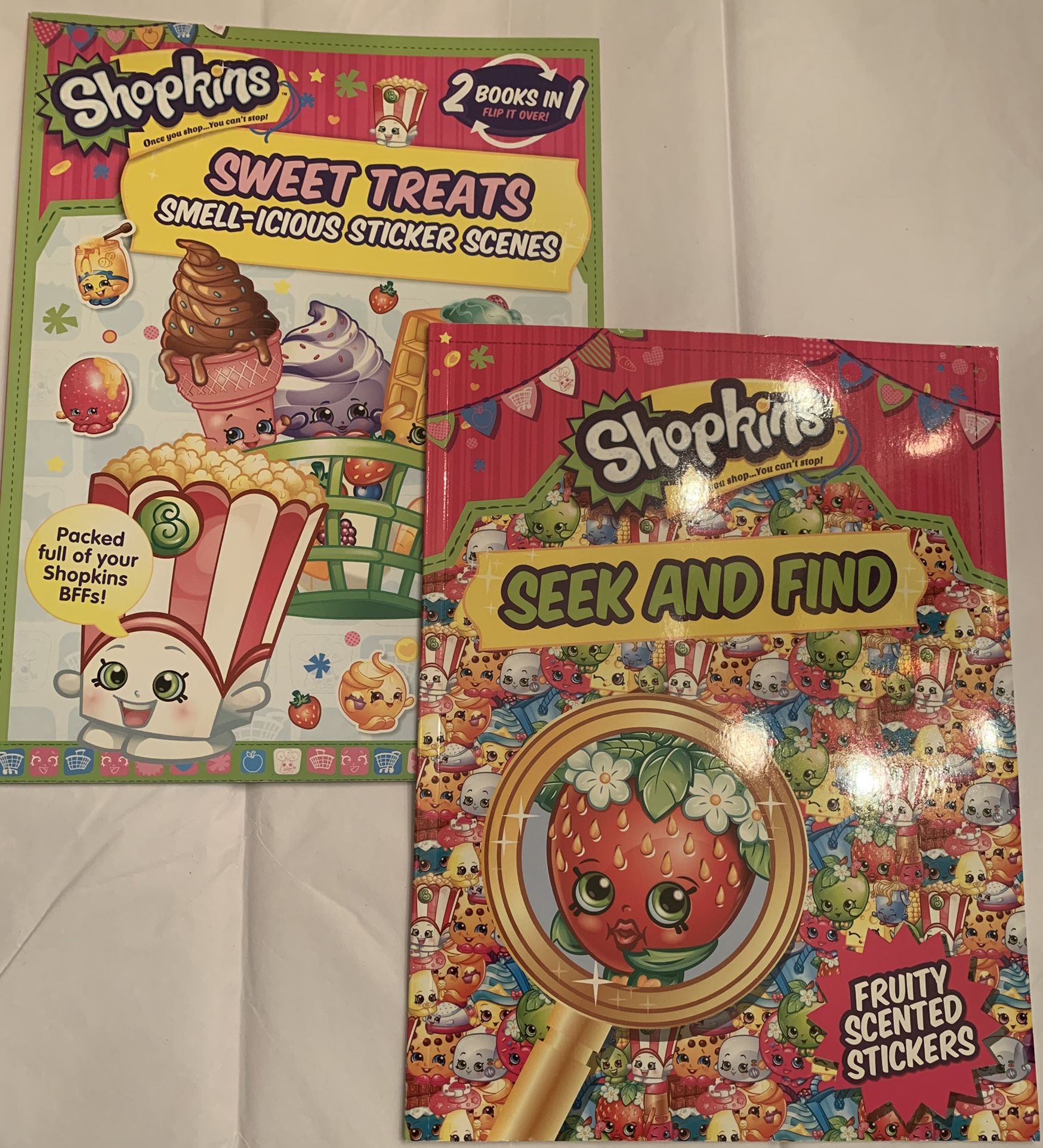 Shopkins Scented Sticker Books