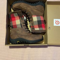 Womens Adirondack Boot II Plaid Size 7