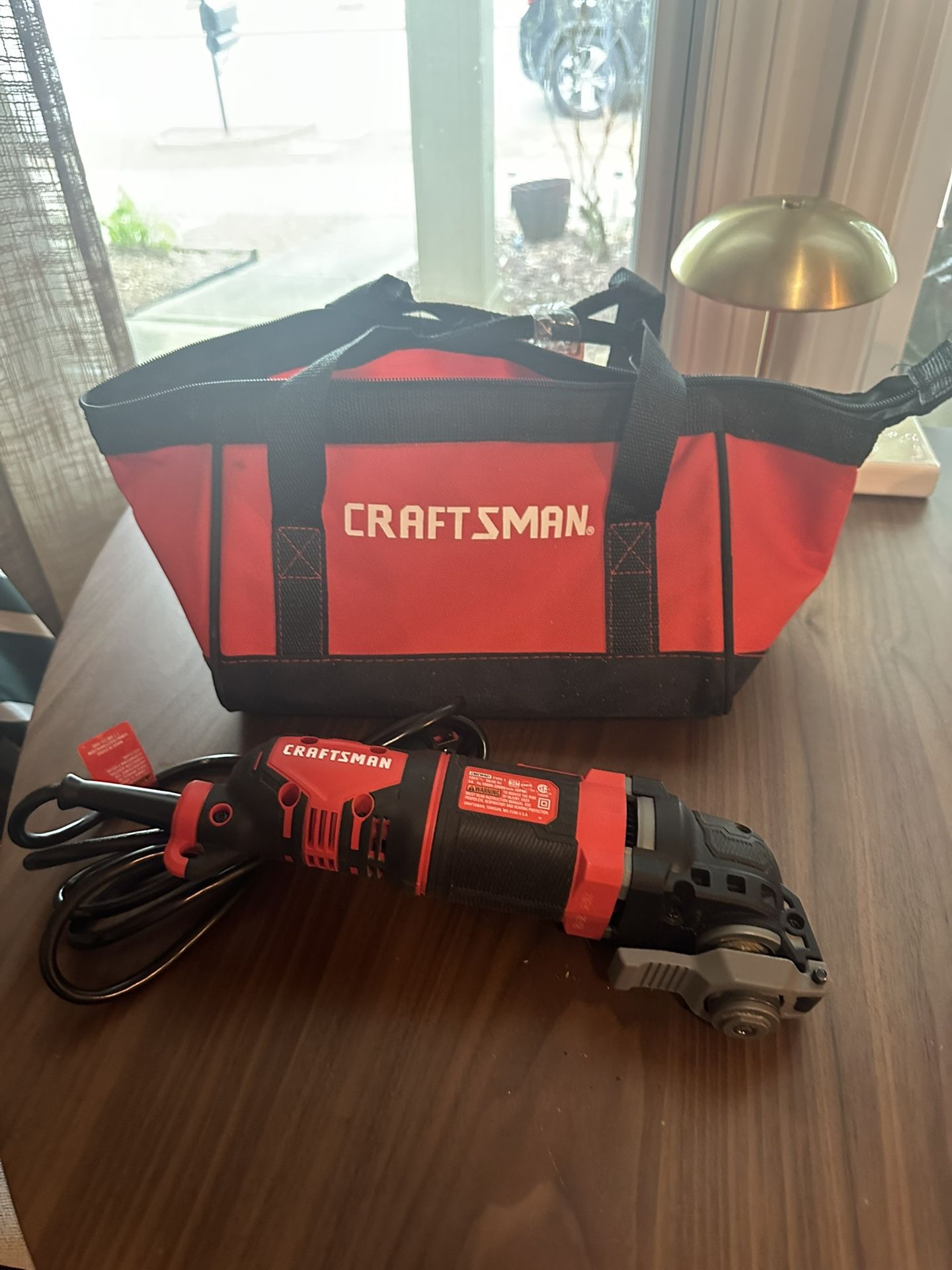 Craftsman 3-Amp Oscillating Tool Kit — Universal Attachments + Bag