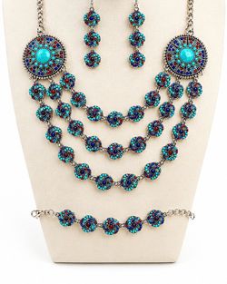 Multicolor Antique Jewelry Set