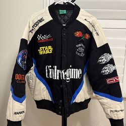 Civil Regime x Star Wars Pod Racing Jacket White Large Used