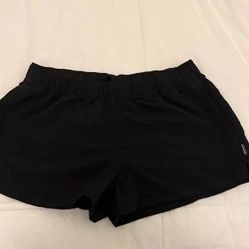 Black Exercise Shorts
