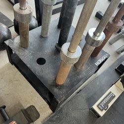 9 spot rogue barbell holder