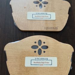 Longaberger Wooden Bread Basket Divider