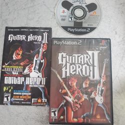 Guitar Hero II Sony PlayStation 2, 2006 PS2  video game