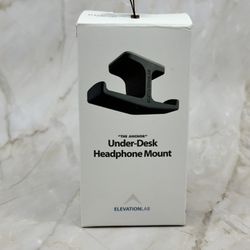 Under Desk headphone mount