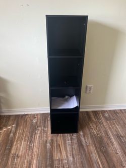 4- Cube Storage Organizer Book case ASSEMBLED