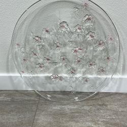 Mikasa Walther Cherry Blossom Torte Plate Platter