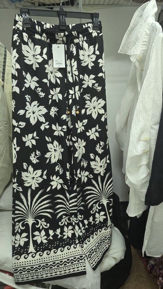 Women Wide Leg Palazzo Trouser intempo