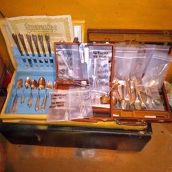 Various Vintage And Antique Flatware.. Starting At $1.00 And Goes Up ... .