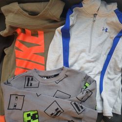 Boys Popular Brands Clothing Youth Medium (19 pieces of Shirts & Winter Clothes)