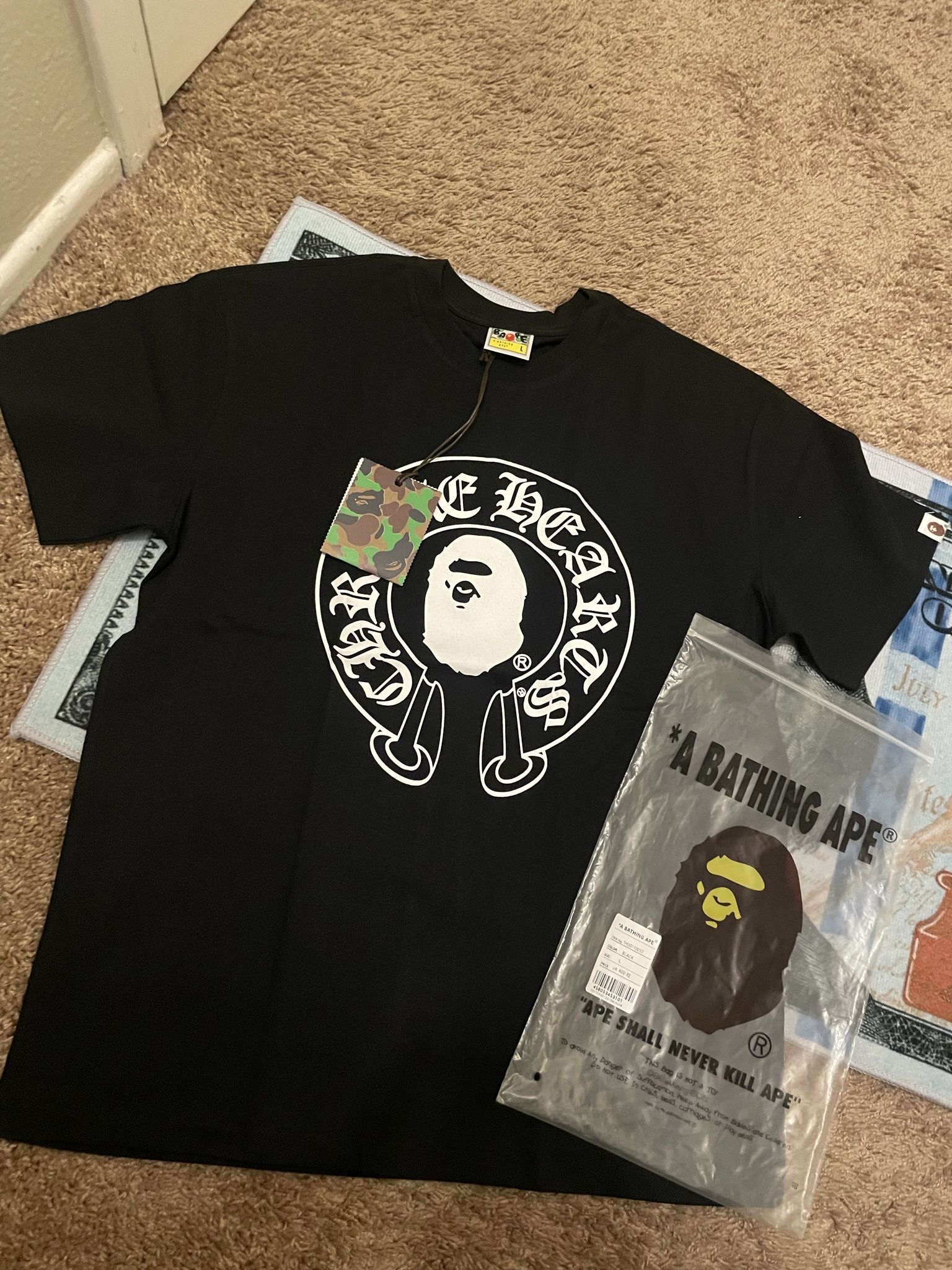 Chrome hearts Bape tee
