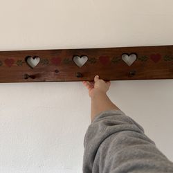 CottageCore heart shelf