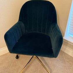 Velvet Computer Chair