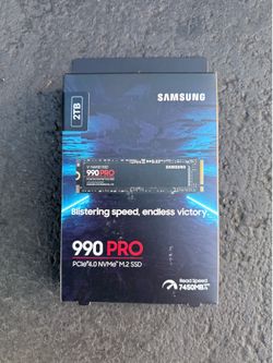 Samsung - 990 PRO 2TB Internal SSD PCle Gen 4x4 NVMe (Brand New) (Can Deliver)