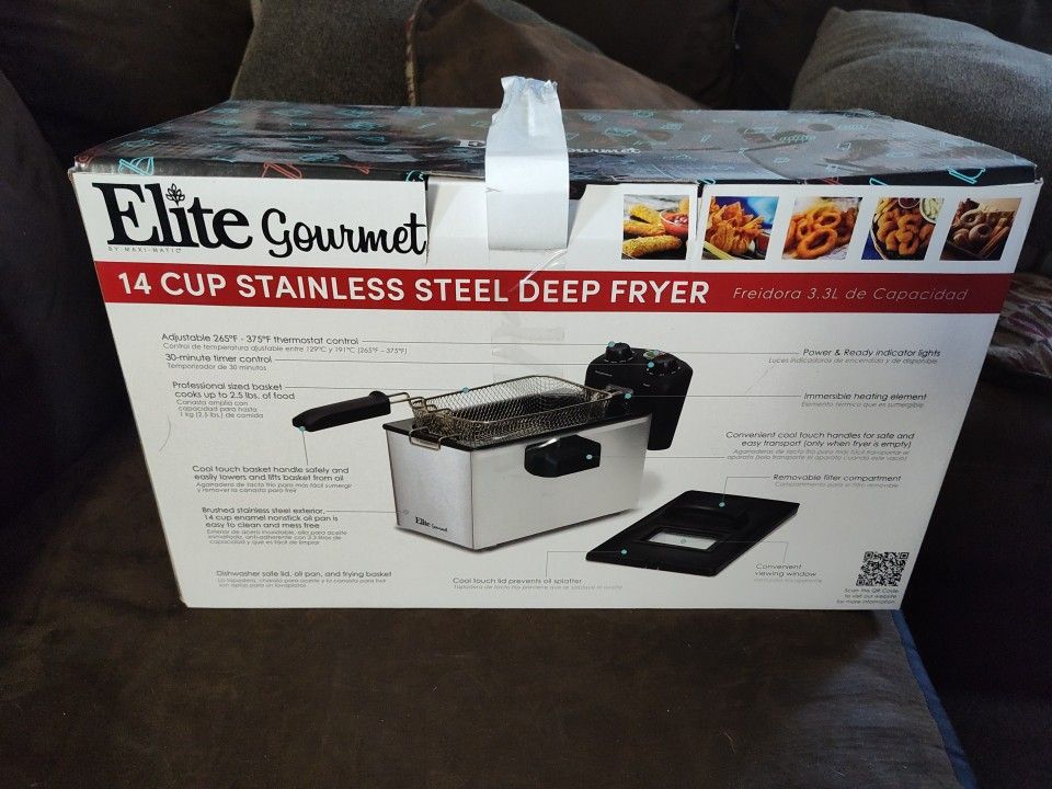 ELITE GOURMET EDF-3500 DEEP FRYER
