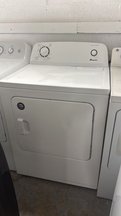Amana White Front-Load Electric Dryer