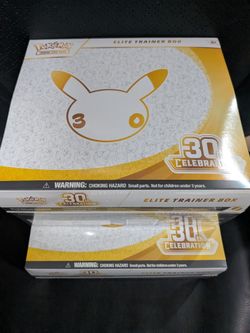 Pokémon TCG Elite Trainer Box 30th Celebration