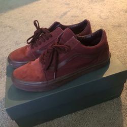 Maroon Vans