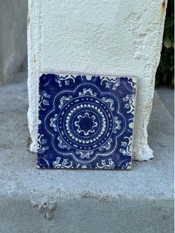 Mexican tiles: Blue and decorative