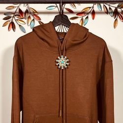 LOUIS VUITTON HOODIE CAMEL FW24 