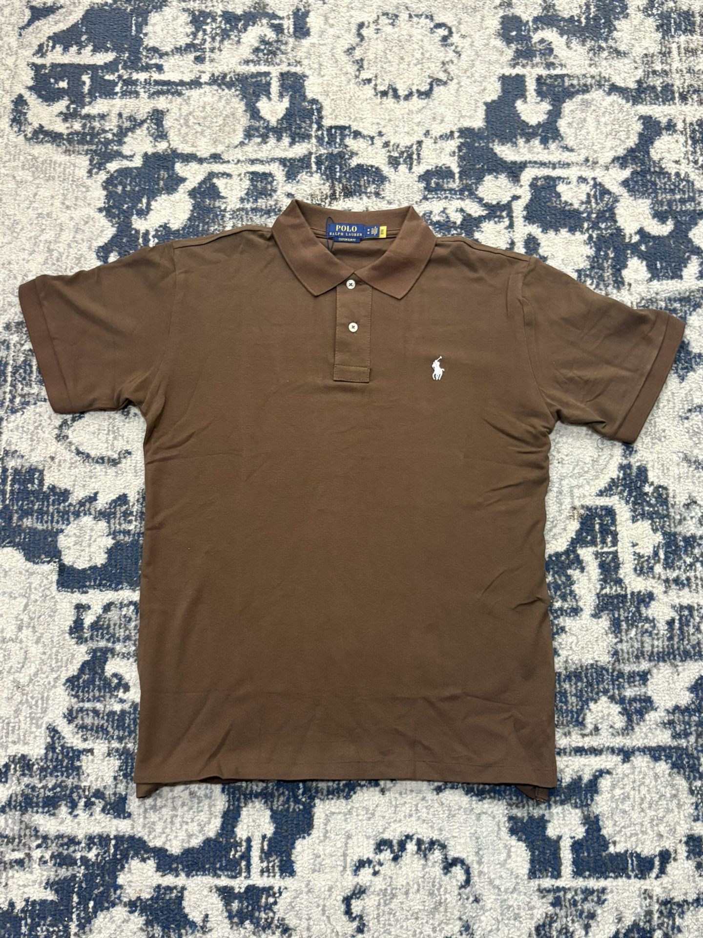 Brand new Brown polo Ralph Lauren polo shirt in size medium !
