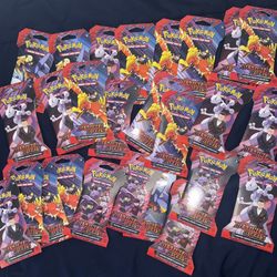 26 Pokémon Cards TCG Destined Rivals Sleeved Booster Packs 
