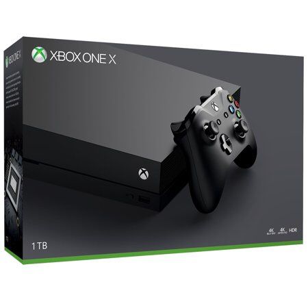 Xbox One X with Accessories