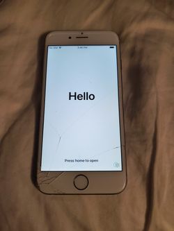 iPhone 6 White ICLOUD LOCKED FOR PARTS