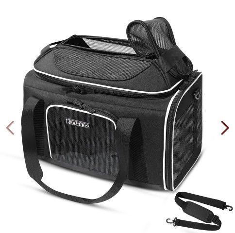 Petskd Top-Expandable Pet Carrier 18x11x11 Inches