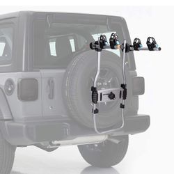 2-Bike Spare Tire Rack Adjustable Bolt-On Spare Tire Rack - New