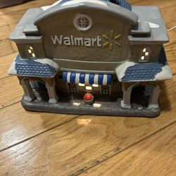Walmart Village  Lite Up Christmas 