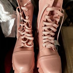 Size 8 Pink Boots