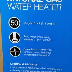Rheem Water Heater 