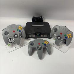 Nintendo 64 N64 Video Game Console NUS-001 Gray (JPN)