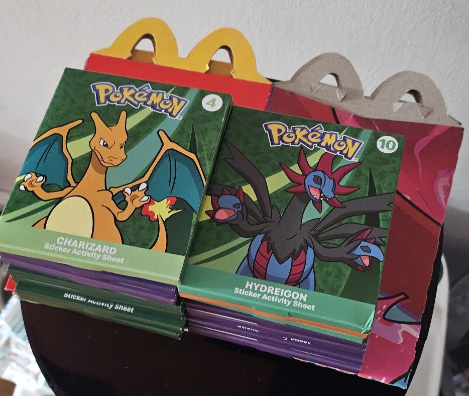 Pokemon McDonald's 2025 Promotion Packs And Box (Multiple Available)