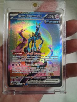 Pokemon Iron Crown ex 206/162 SV05: Temporal Forces Holo